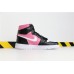 Women Air Jordan 1 High 555080-031 Pink Black White